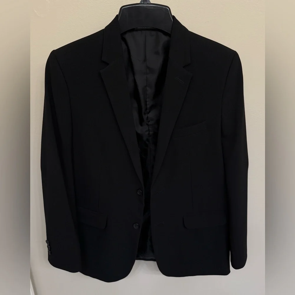 Van Heusen Classic Black Blazer Boys Size 18 - Picture 1 of 3